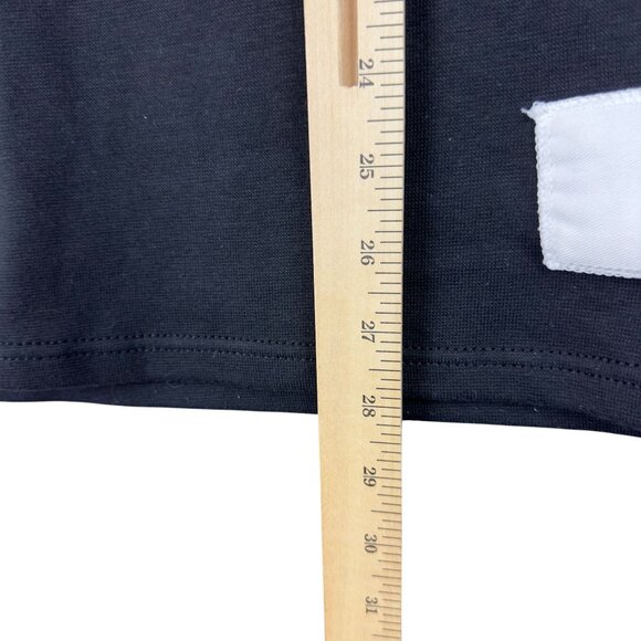 Vtg Majestic Diamond Collection Tampa Bay Devil Rays Shirt XXL Black Turtleneck - Picture 11 of 12